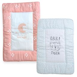 Carerio Pure Cotton Baby Mats With Good Night Moon and Arr Tiger Roar Print - Multicolour-image-48