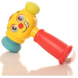 AKN TOYS Hammer Toy with Light and MusicInfant Toys Grab Shake Pound Funny Changeable Eyes Toddler Toys -Pack of 1- Color May Vary-13