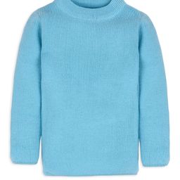 RVK Full Sleeves Solid Skivvy Sweater - Sky Blue-picture-24
