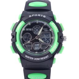Zoop By Titan Round Digital Kids Watch - Black and Green-image-5