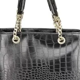 DAISY STAR Geometric Textured Swagger Shoulder Bag image 2