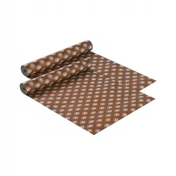 Aura Brown Set of 2 Water Resistant Shelf Liner Organisers-21