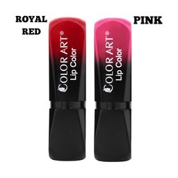 Color Art Set Of 2 Long Lasting Lipstick - Royal Red - Pink-image-79