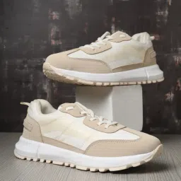 Yoho Women Beige Low Top Sneakers-picture-34