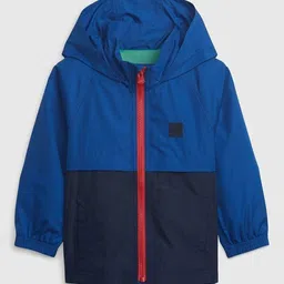 GAP Boys Hooded Colourblocked Casual Sporty Jacket-image-51