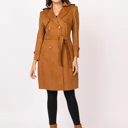 TWENTY ME Slim-Fit Double-Breasted Overcoat-image-29