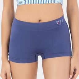 Trylo High-Rise Seamless Boyshorts Briefs Softglam Boy Shorts-S.BLUE-M Pack Of-1-image-66