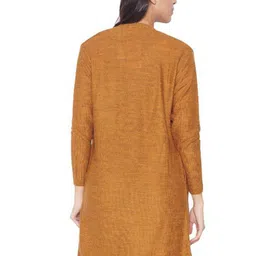 CLAPTON Open Front Woollen Longline Shrug image 4