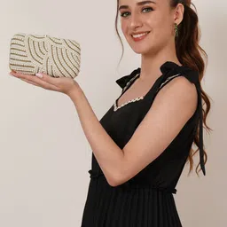 Anouk Embellished Box Clutch-image-85