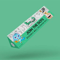 Inkmeo Coloring Rolls Join The Dots - White-20