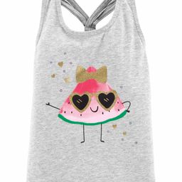 Carter's Glitter Watermelon Tank - Grey-picture-11