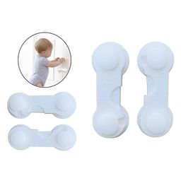 THE LITTLE LOOKERS Multipurpose  Safety Lock for Doors, Cabinet, Fridge, Drawer White - Pack of 4-image-28