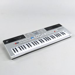 Game Craft Mega Music Station with Mic and Adaptor - Silver-26