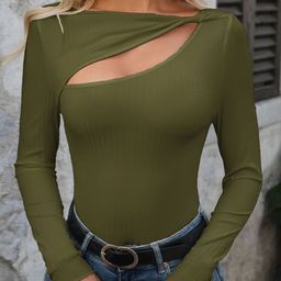 StyleCast x Revolte Women Boat Neck Fitted Top-image-37