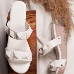 Froh Feet Embellished Open Toe Wedge Sandals-42