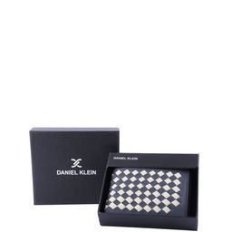 Daniel Klein Men Checked Leather Two Fold Wallet-picture-18