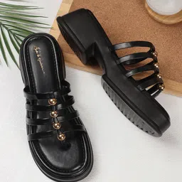 Mast & Harbour Embellished Wedge Sandals-56