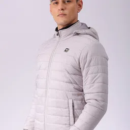 The Indian Garage Co Men Quilted Jacket-42