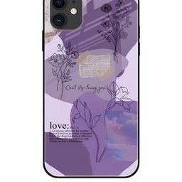 QRIOH Floral Printed iPhone 12 Mini Back Case Mobile Accessories-image-18