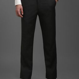 Luxure by Louis Philippe Men Slim Fit Formal Trousers-picture-10