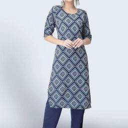 Ethnic basket Women Multicoloured Kurtas-picture-3