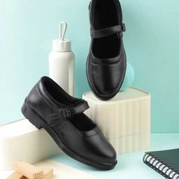 BAESD GirlsBuckle School Shoes-image-4