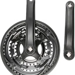 Cycle New Durable Design Bicycle 42T 3 Speed Cotterless Chain wheel Crankset Bicycle Brake Disk-1
