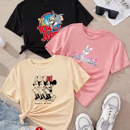 DAMN GUD DG Kids Pack of 3 Printed Tshirts-51