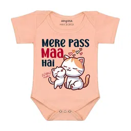 Arvesa Mere Pass Maa Hai Printed Bodusuit-image-96