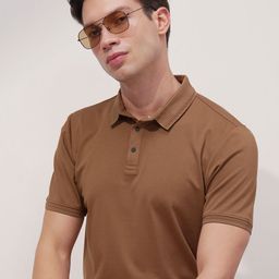 HIGHLANDER Polo Collar Short Sleeves T-shirt-image-43
