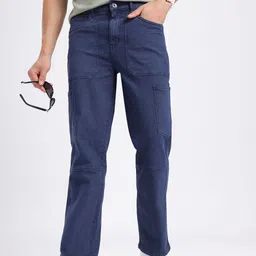 glitchez Men Paneled Straight Fit Jeans-picture-13