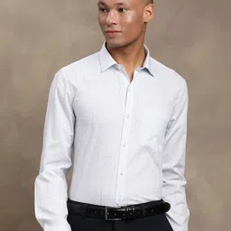 Turtle Classic Abstract Printed Regular Fit Formal Shirt-image-25