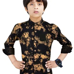 MADE IN THE SHADE Boys Floral Opaque Casual Shirt-image-39