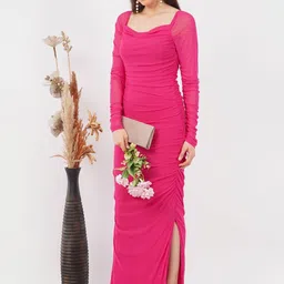 Deshi Girl Women Sheath Maxi Dress-picture-6