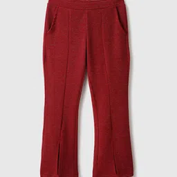 United Colors of Benetton Girls Mid-Rise Slip-On Regular Trousers-image-59