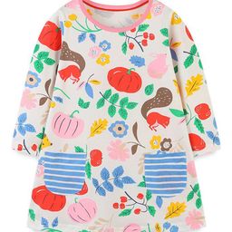 StyleCast Girls Print A-Line Dress-image-9