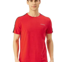 AMSWAN Men Printed Applique T-shirt-image-57