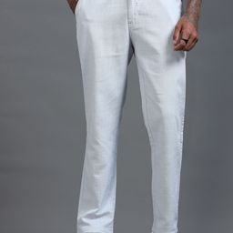 The Roadster Lifestyle Co Men Relaxed Fit Trousers-image-33