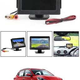 12V/4.3 inch High resolution Color TFT LCD Car Monitor For All Cars Black LCD Black LCD-image-79