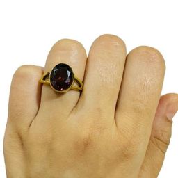 GenZcomplex Brass Garnet Finger Ring-picture-48