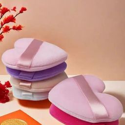 Facejewel 16-Pcs Mini Heart Shape Latex-Free Makeup Sponge Puff-44