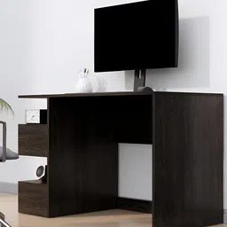 HEXA RED Brown Engineered Wood Study Table For Work From Home Students & Computer Table image 3