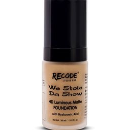 Recode We Stole Da Show HD Luminous Matte Foundation - 30 ml - Indoi 07-45