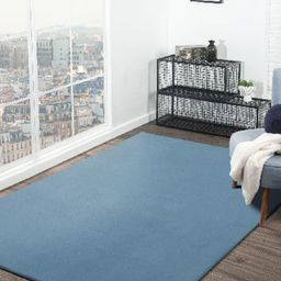 Black gold Blue Solid Anti-Skid Cotton Carpet-picture-19