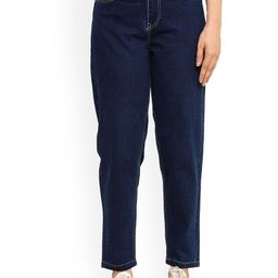 zayla Women Comfort Mom Fit High-Rise Jeans-image-43