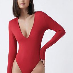 LA CHIC PICK Full Sleeves Bodysuit-57