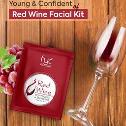 FYC Professional Set Of 2 Red Wine Facial Kit - 55 g Each image 3
