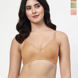 LILY Pack Of 3 Full Coverage T Shirt Bra-image-78