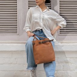 MAI SOLI Women Leather Backpack-image-16