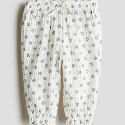 H&M Girls Pure Cotton Pull On Trousers-picture-49